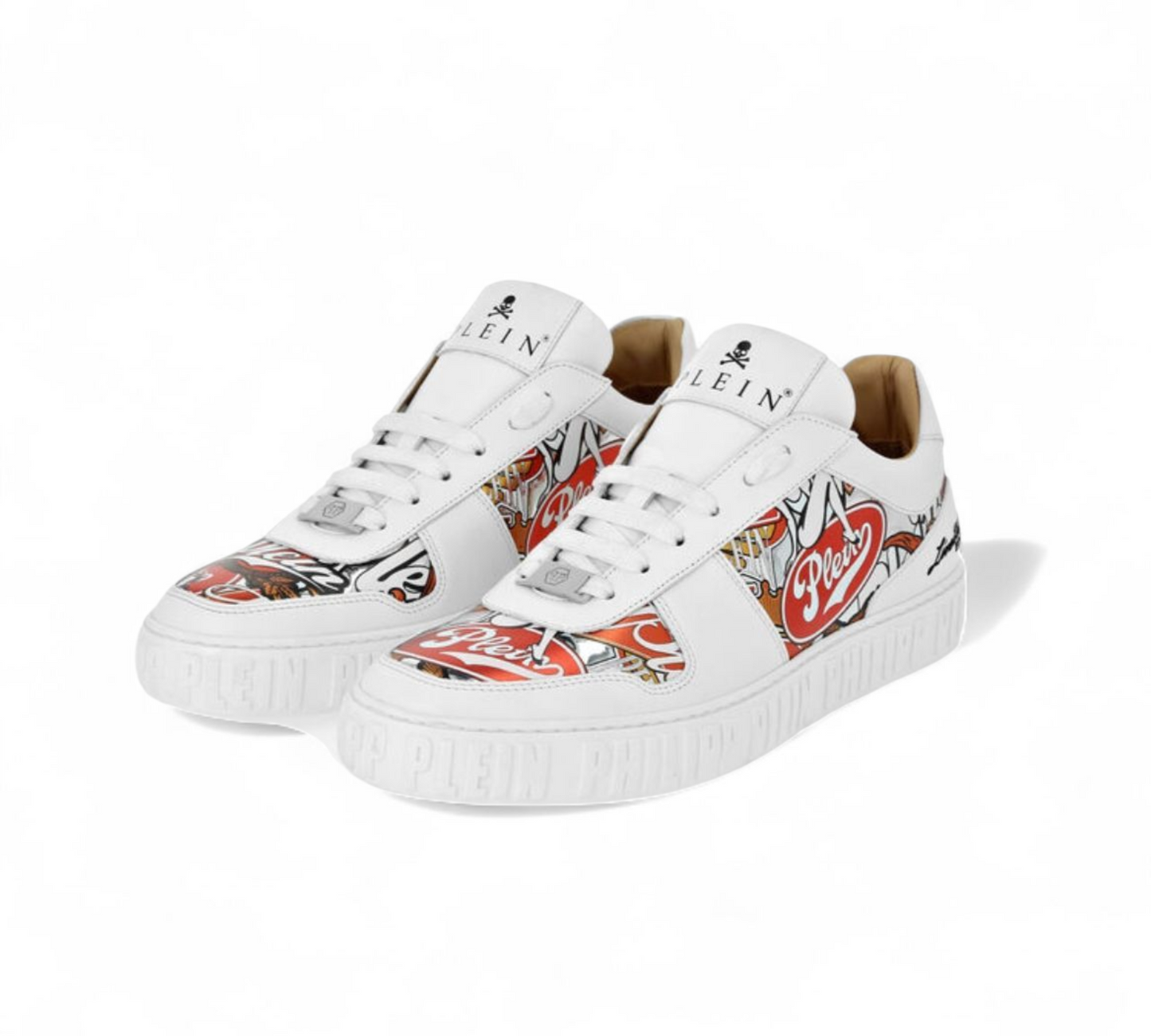 Philipp Plein -Low-Top Sneaker Golden Eagle