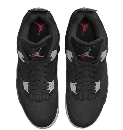 Air Jordan 4 Black Canvas