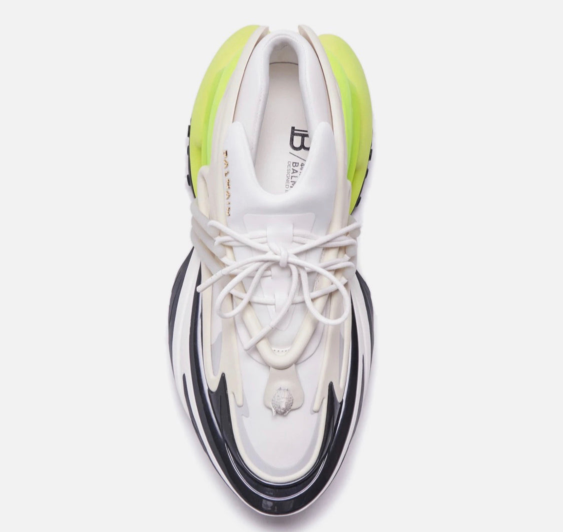 Balmain chunky ‘Unicorn’ sneaker White Green