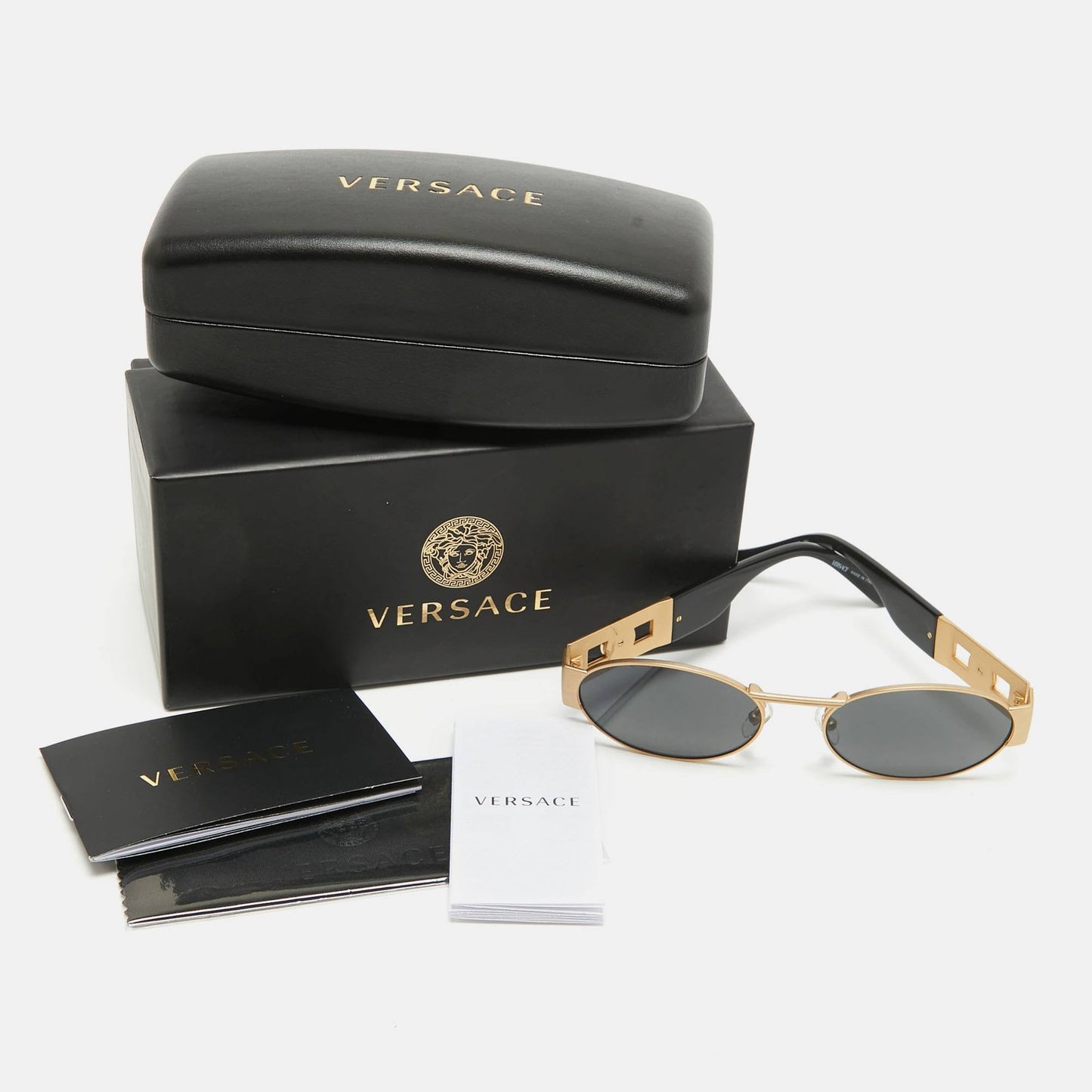 Versace Matt Gold & Black MOD2264 Sunglasses 1