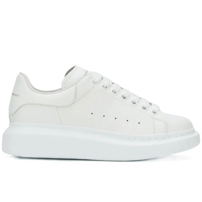 ALEXANDER MCQUEEN Cream Leather And White