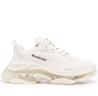 BALENCIAGA TRIPLE S – CLEAR SOLE WHITE