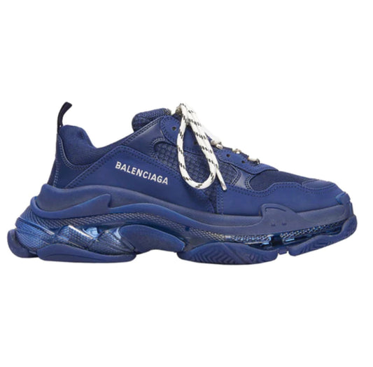 Balenciaga Triple-S Clear Sole Blue