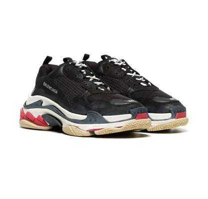 BALENCIAGA TRIPLE S – BLACK WHITE RED