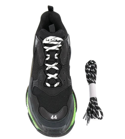 Balenciaga Triple-S Clear Sole Black