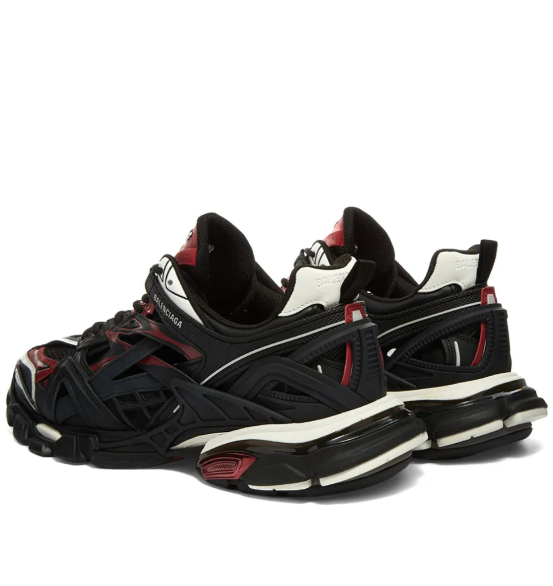 BALENCIAGA TRACK.2 BLACK BURGUNDY