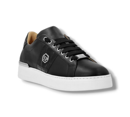 Philipp Plein -Mix Leather Lo-Top